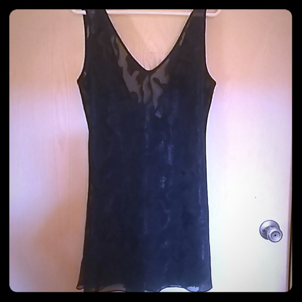 Navy blue Victoria's Secret lingerie